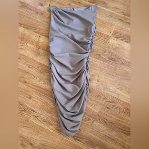 Abercrombie & Fitch Ruched Gathered Dress S